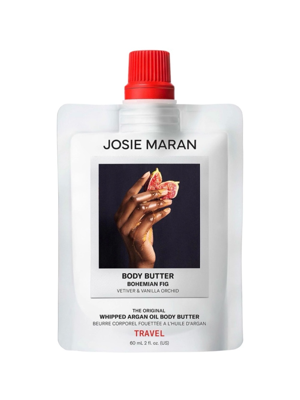 JOSIE MARAN Whipped Argan Oil Body Butter - Bohemian Fig